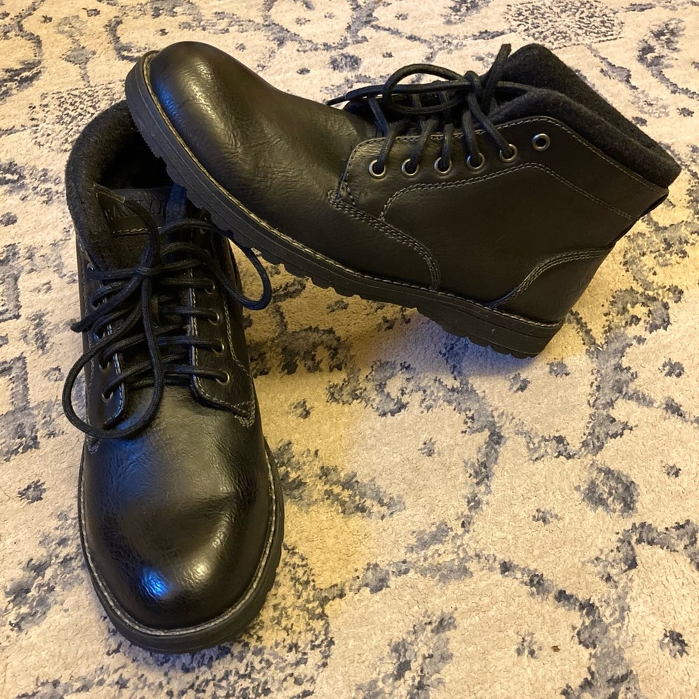 🥾Men’s Black Eastland Memory Foam Winter Boots, size 10🥾